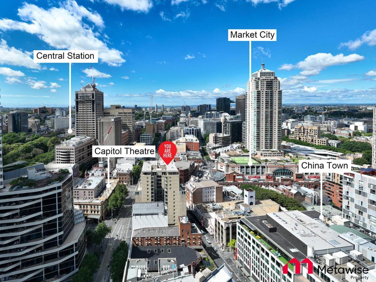 Metawise Sydney Cbd Haymarket Luxe 2Bed Penthouse Aqua Extérieur photo